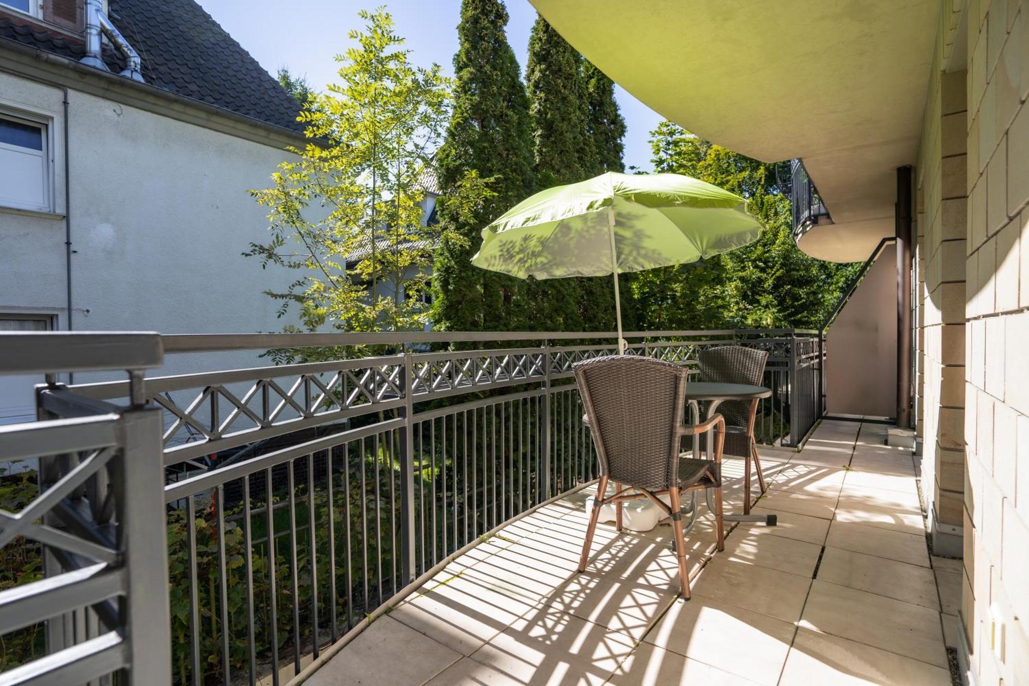 Hotel Cityhome Am Kurpark Bad Salzuflen Eksteriør billede